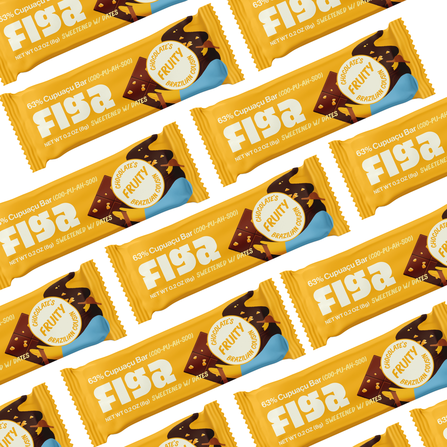 Figa Minis - Fruity | 6-Pack Snack Pouch